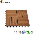 Wooden plastic base deck tile